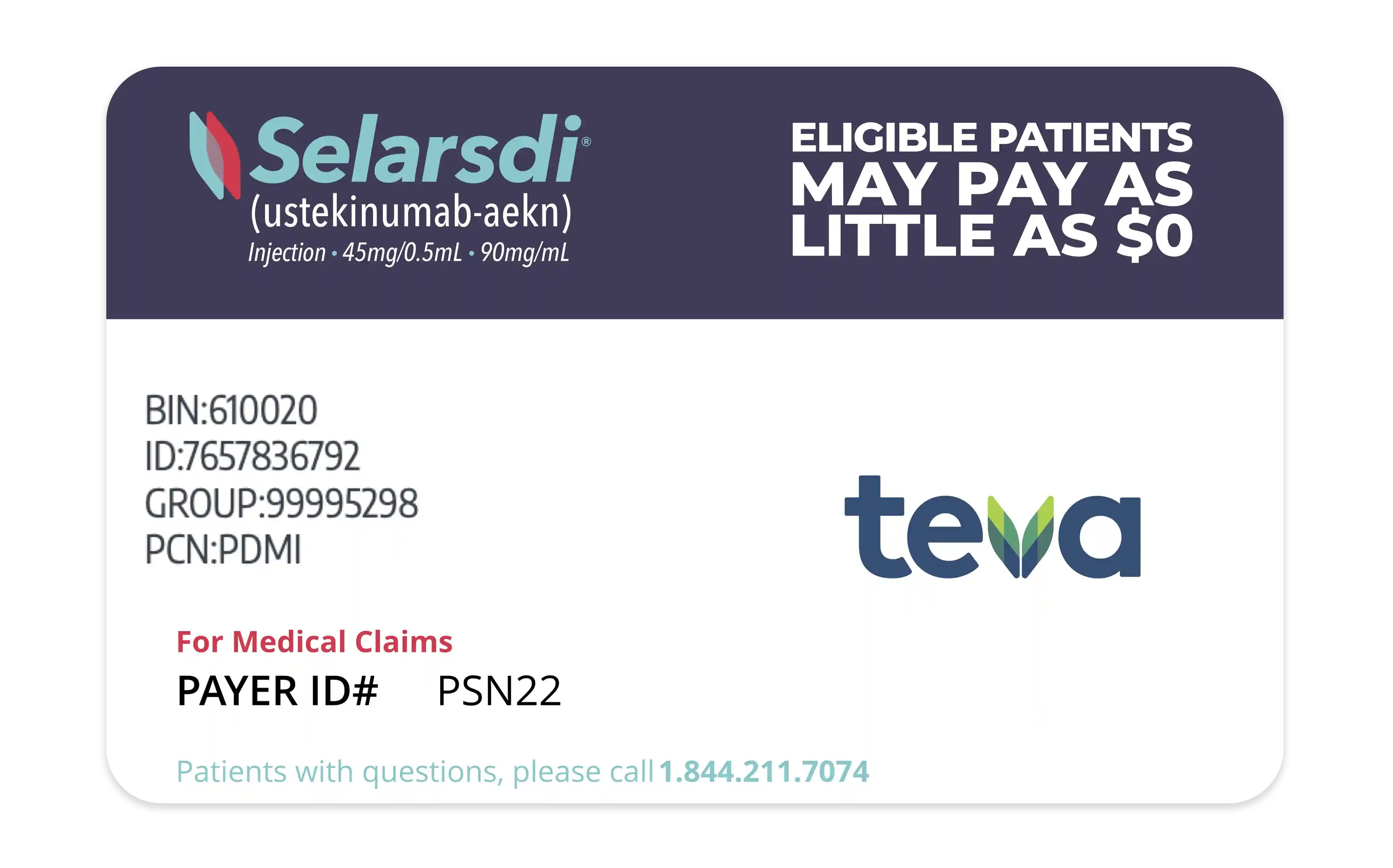 SELARSDI Saving Card